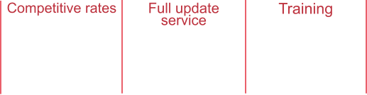 Competitive rates My business rates are competitive even if at first glance some of them may seem a bit high Full update service I monitor and keep track of the work I do and offer a low cost update service. Training If you training as I offer a low level training service to aid in further education.