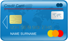 Credit Card NAME SURNAME 1234 5678 9101 2345